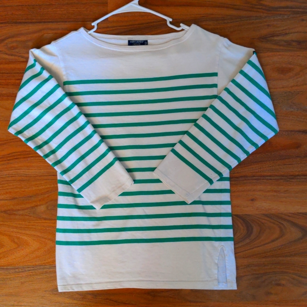 Saint James striped shirt